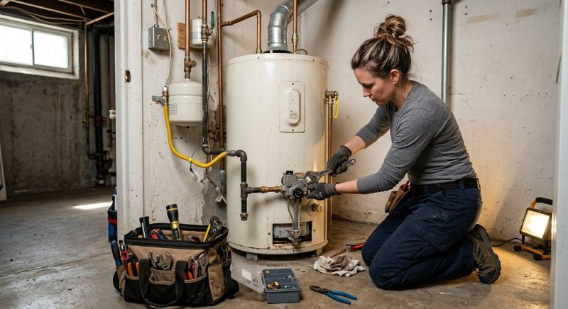 Gas Water Heater Repair in Katy, TX