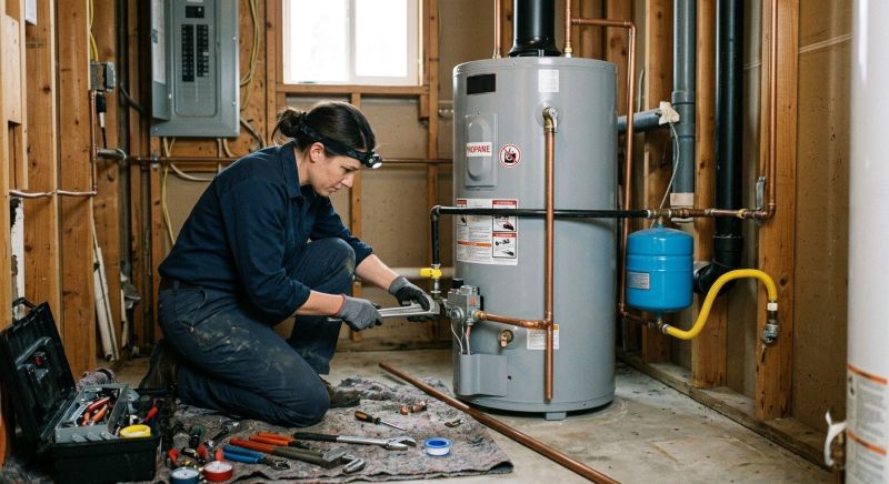 Propane Water Heater Repair in Kansas City, MO