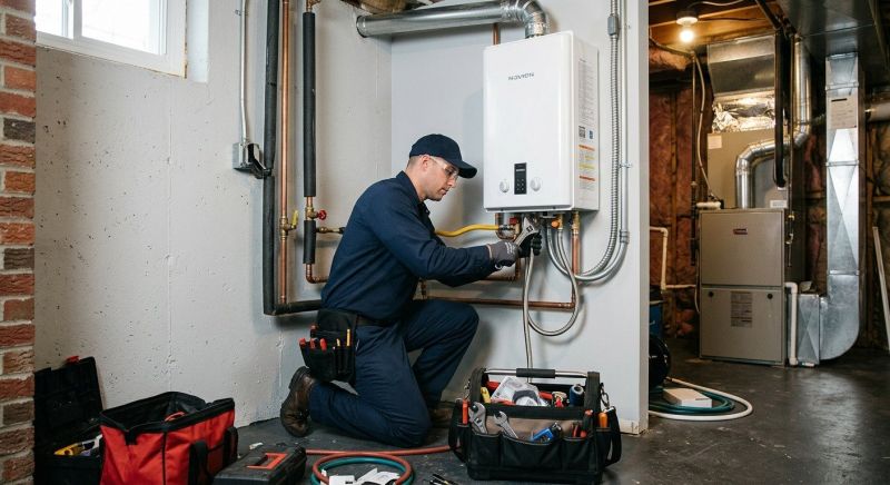 Tankless Heater Installation in Kansas City, MO