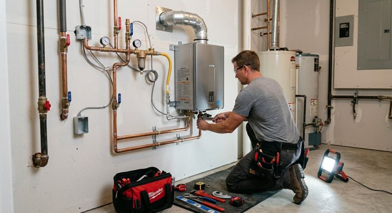 Tankless Heater Installation in Austin, TX
