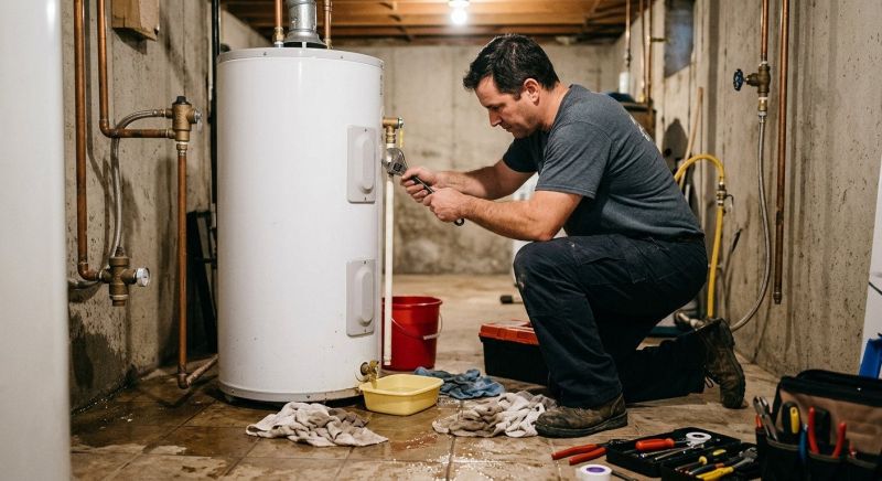 Leaking Water Heater Repair in Kansas City, MO