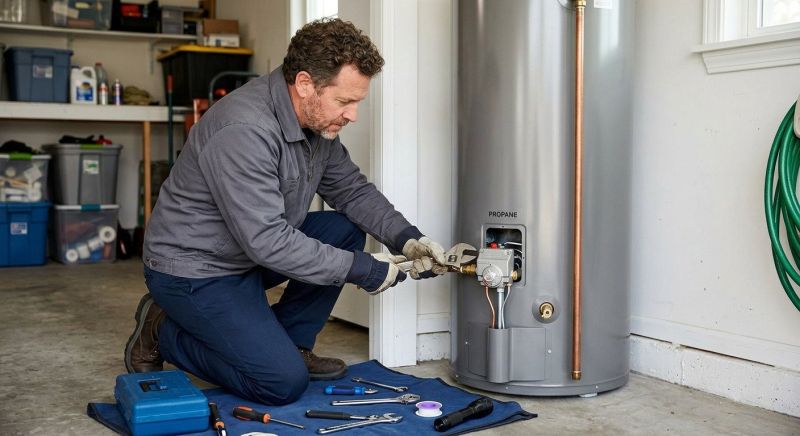 Propane Water Heater Repair in Kansas City, MO
